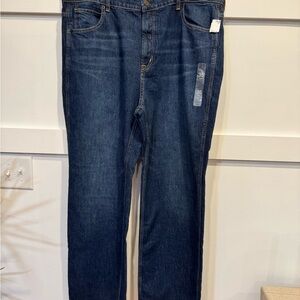 Gap women’s flare high rise low stretch Blue Jeans-nwt sz 20/35